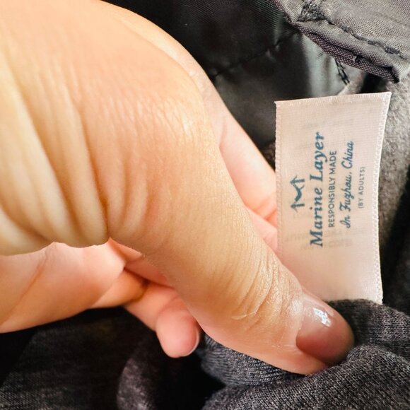 Marine Layer Stinson Jacket XL Coach Retro Pelican San Fran Outerwear Windbreake - Picture 8 of 11